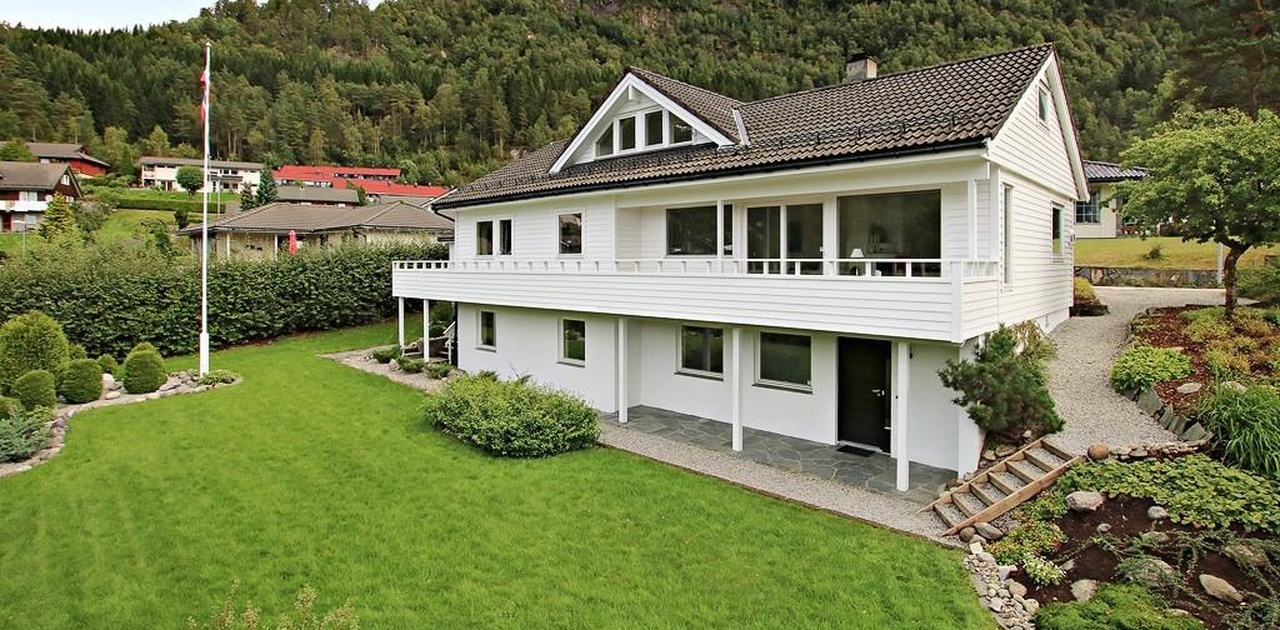 Leilighet er i kjeller