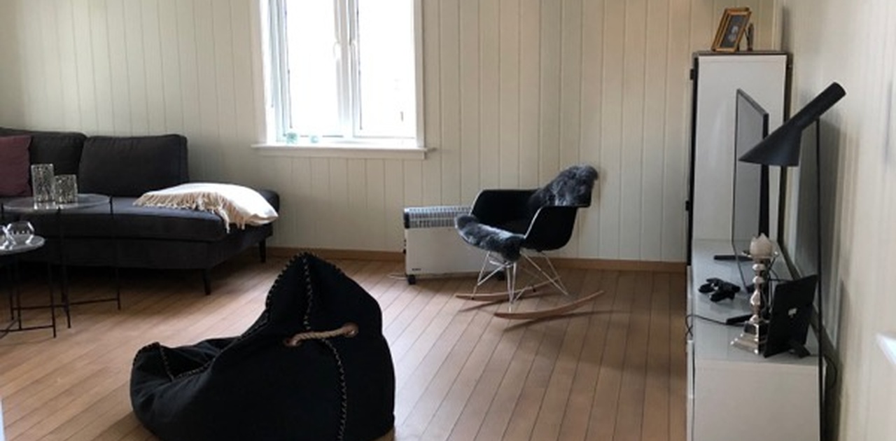 Stove (bilder lånt av tidlegare leigetakar)