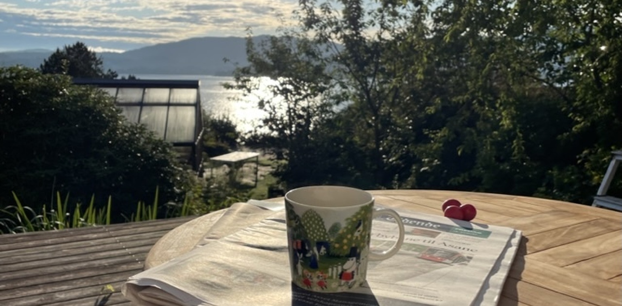 Sommer på terrassen