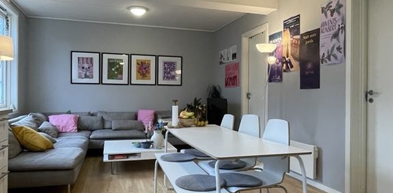 Stue og spisestue