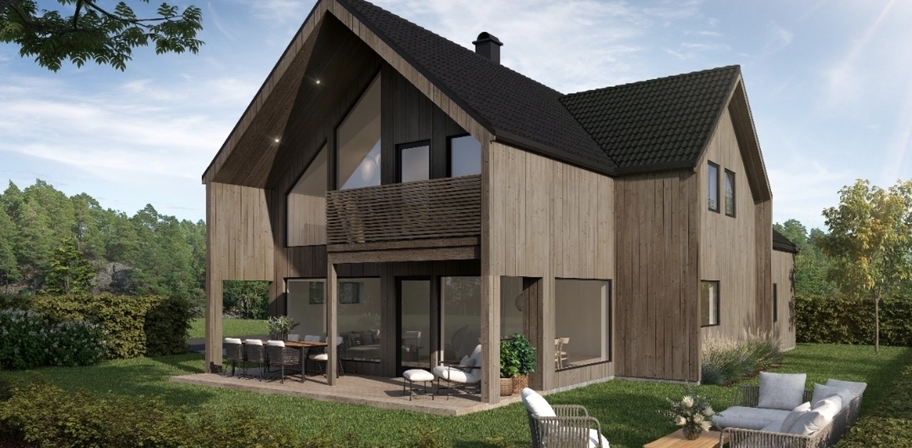 3D-bilde av huset