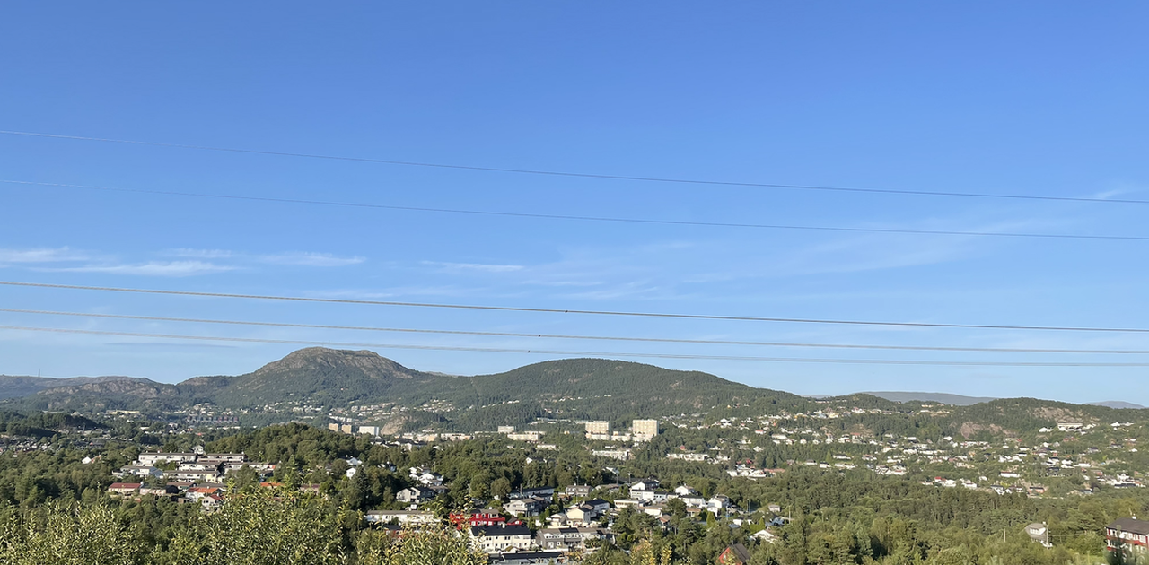 Utsikt mot Fyllingsdalen